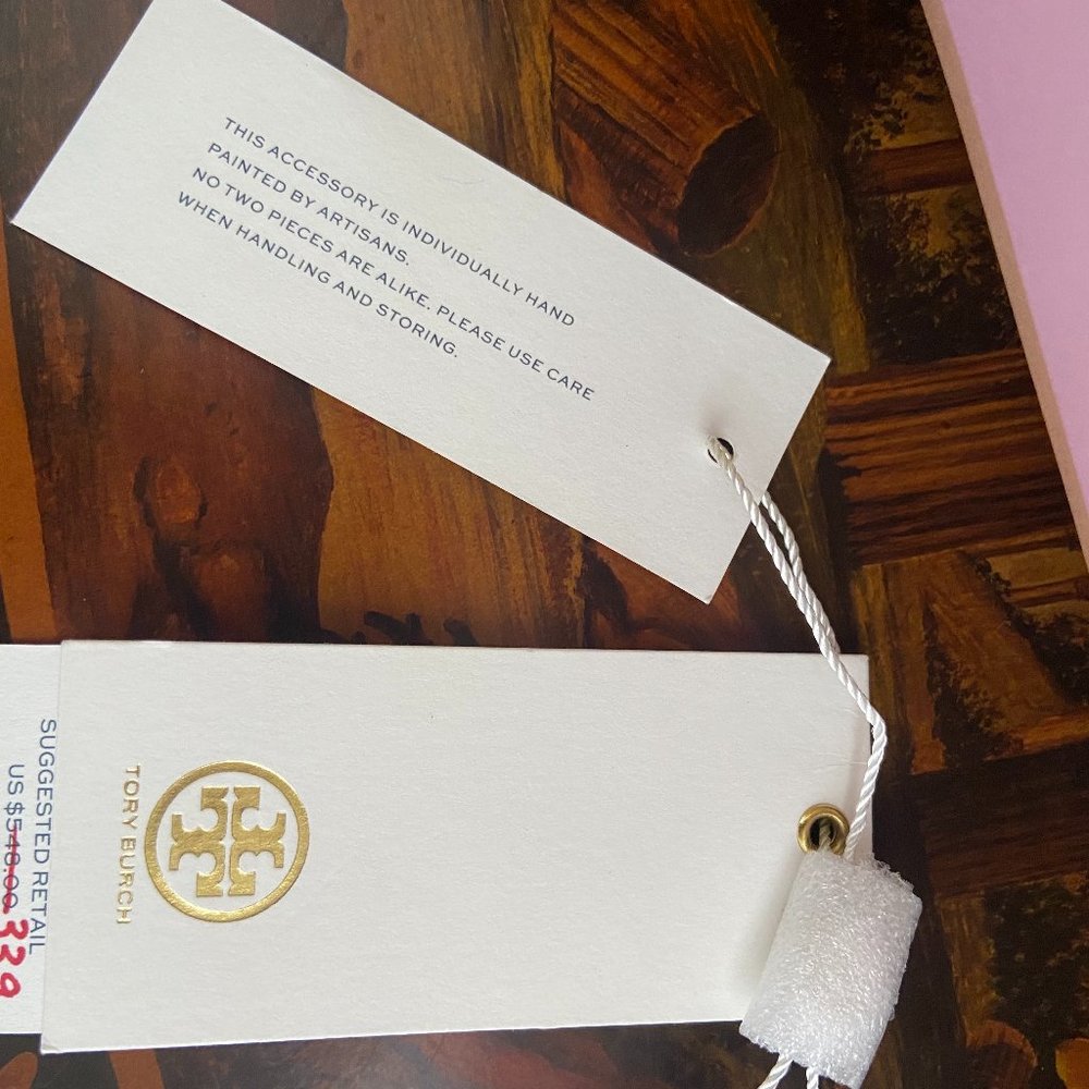 Tory Burch Block T Degrade Satchel - Picture 9 of 10